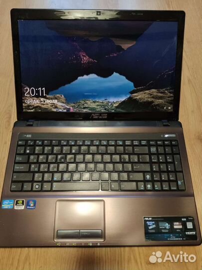 Ноутбук asus k53s