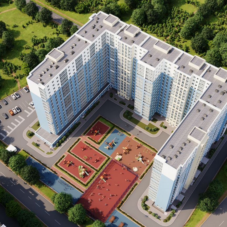 2-к. квартира, 62,1 м², 9/19 эт.