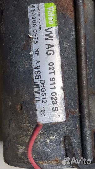 Стартер Skoda Roomster, 2006