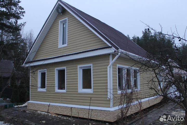 Обшивка домов сайдингом