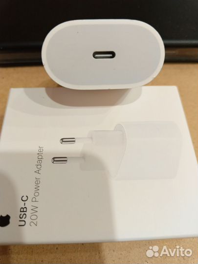 Сетевое зарядное устройство Apple + кабель
