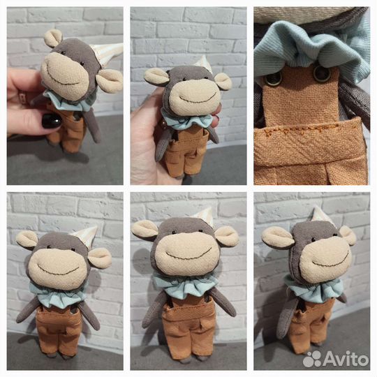 Мягкая игрушка. Обезьянка. Ручная работа