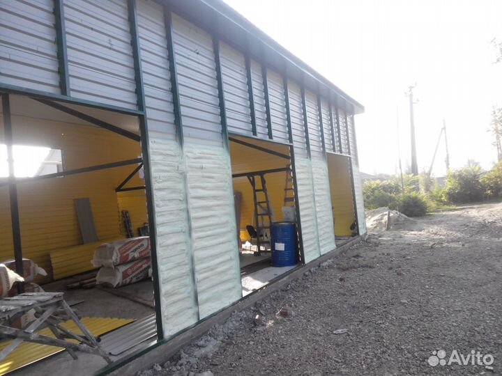 Утепление, шумоизоляция дома и складских помещений