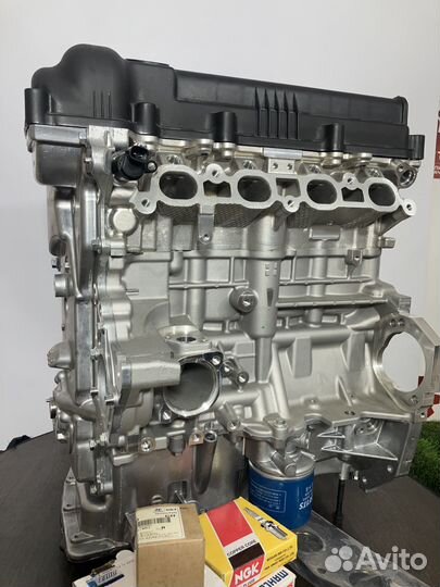 Двигатель новый Kia Rio 3 Hyundai Solaris 1.6 1.4