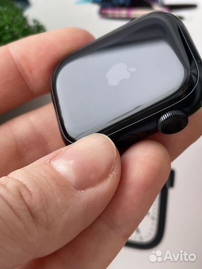 Часы apple watch 7 45 mm midnight