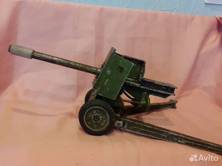 Игрушка пушка СССР