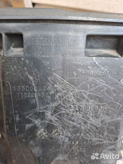 Корпус воздушного фильтра renault logan 2