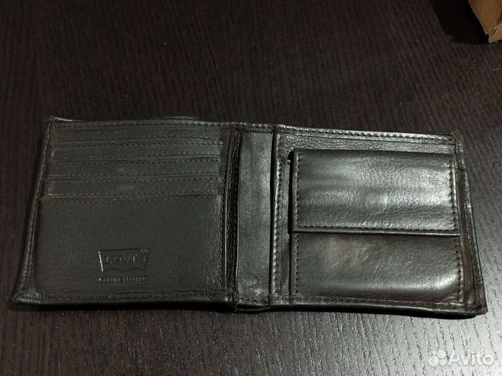 Кошелек мужской кожаный