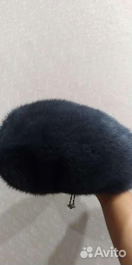 Берет женский норковый