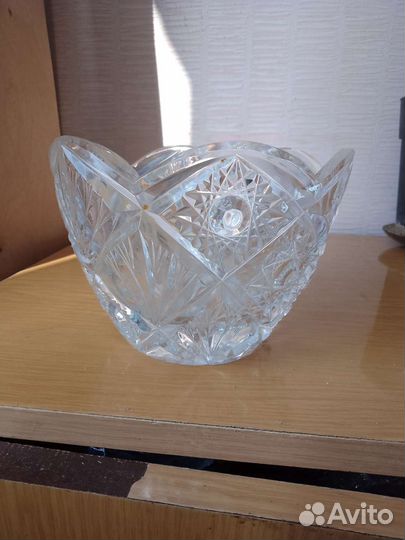 Ваза хрустальная СССР