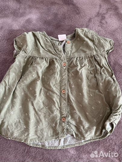 Блузки для девочки 80-86