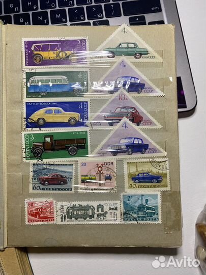Большая коллекция марок СССР
