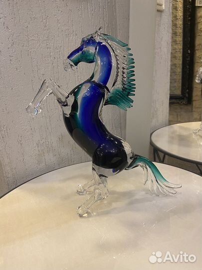 241115 Статуэтка Arte Di Murano Конь арт.Z5Z MC