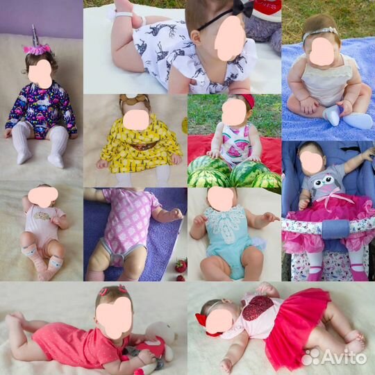 Вещи пакетом для девочки 0-9