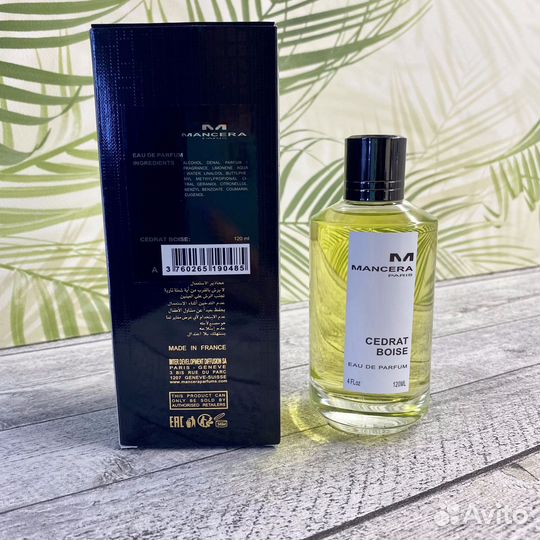 Mancera Cedrat Boise 120 ml