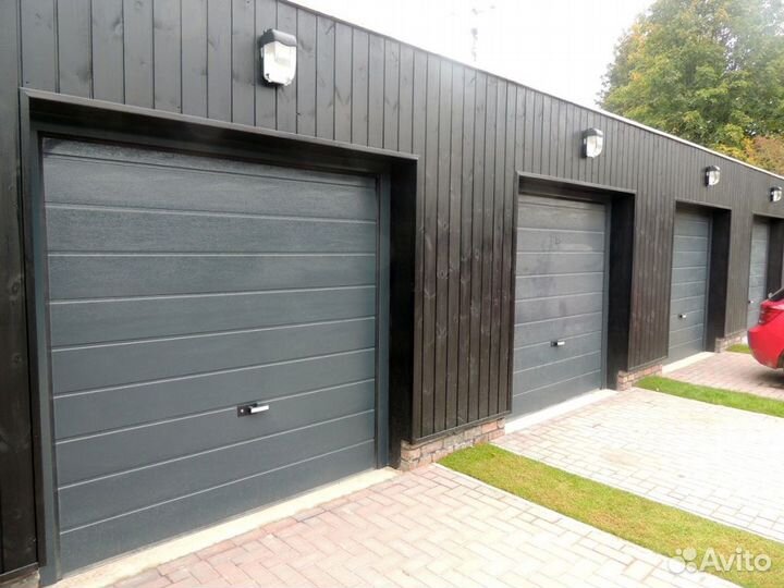 Секционные ворота дорхан алютех