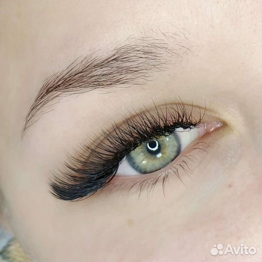 Наращивание ресниц, окрашивание бровей, шугаринг