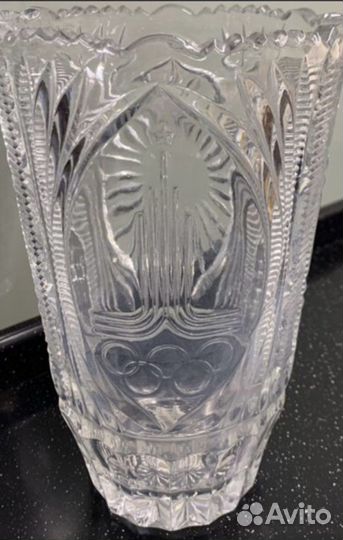 Ваза хрустальная большая СССР