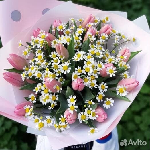 Букеты из ромашек