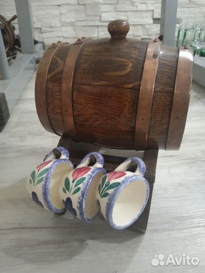 Деревянный боченок