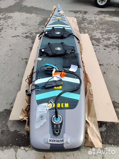 SUP доска Body Glove 15' сап/каяк 2-в-1