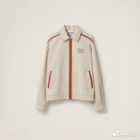 Джинсовая куртка miu