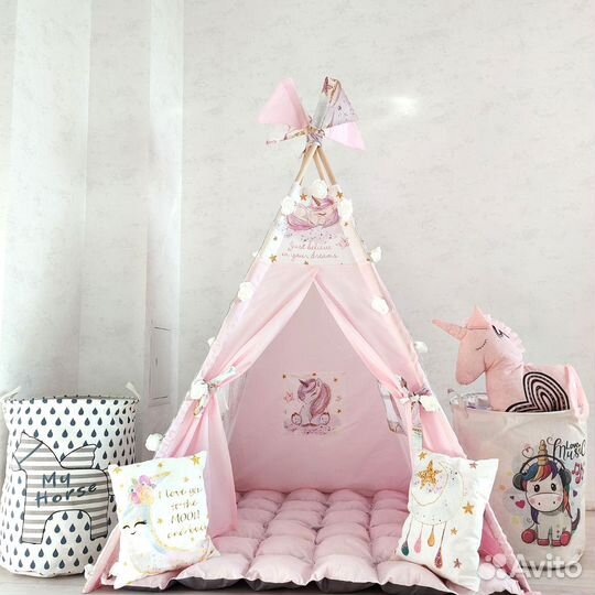 Вигвам детский / Палатка / шатер домик, новый