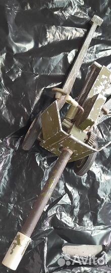 Игрушка пушка СССР металл