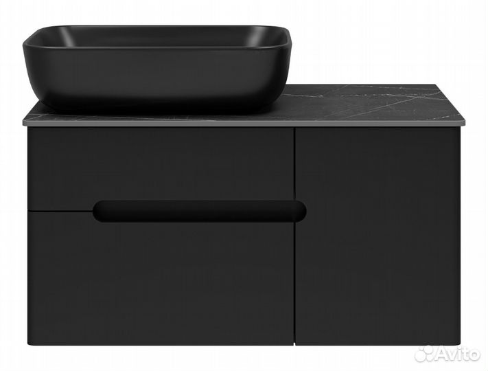 Тумба с раковиной Misty Роял П-Роя-01080-021П2Я