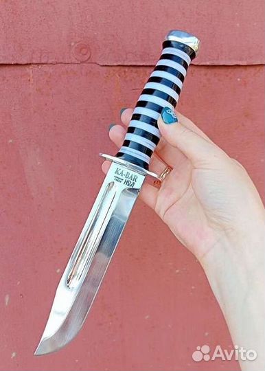 Нож Ka-bar тельняшка