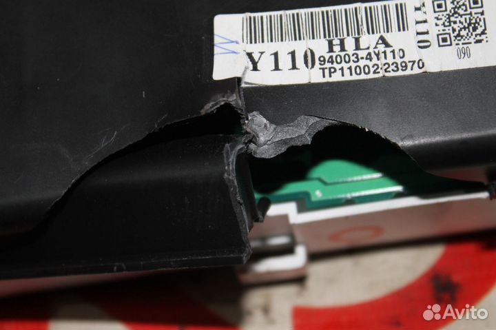 Комбинация приборов kia rio 3