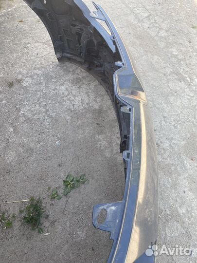 Бампер renault megan 3 рестайлинг без решетки