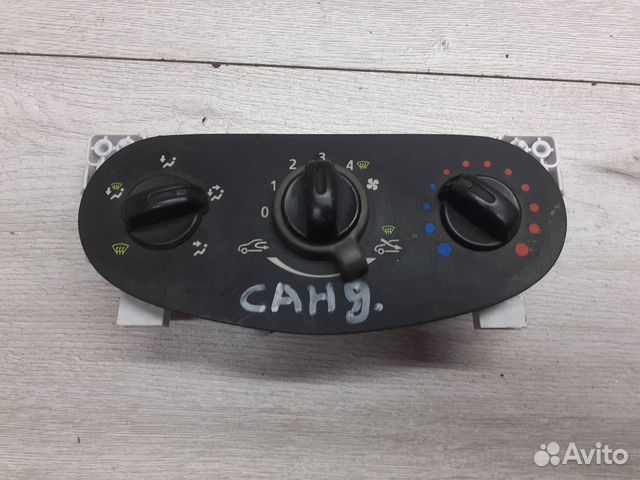 Блок управления печкой Renault