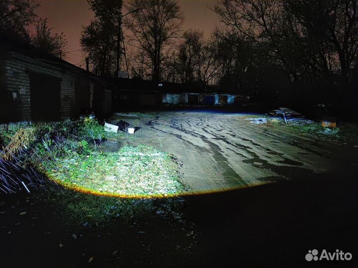 LED птф на 2110-2114 белый желтый