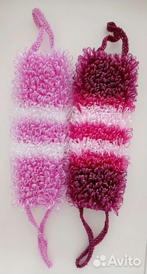 Мочалка ручной работы