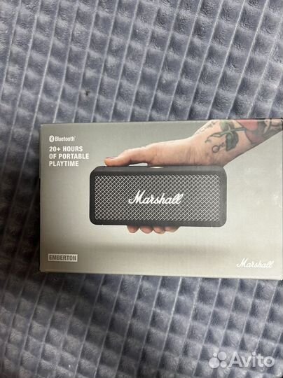 Колонка marshall emberton оригинал черная новая