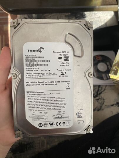 Жесткий диск 160гб