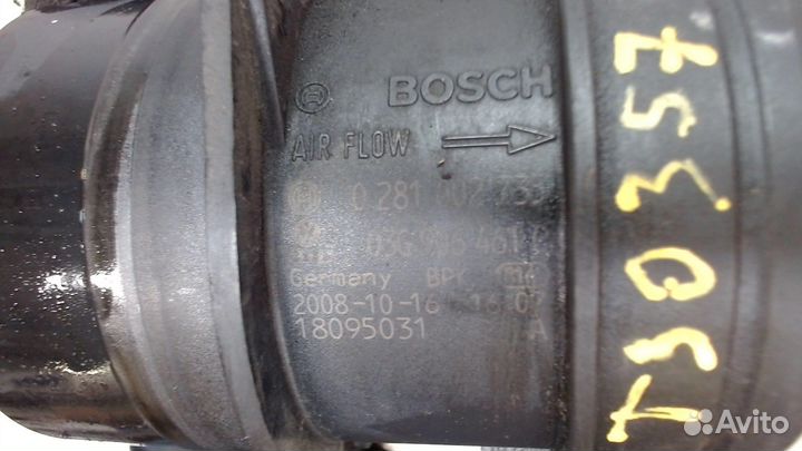 Измеритель потока воздуха Volkswagen Golf 6, 2009