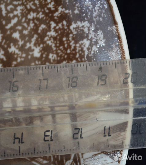 Фарфоровая настенная тарелка - ленинград. лфз