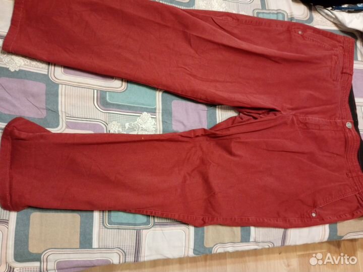 Джинсы широкие женские 62 размер