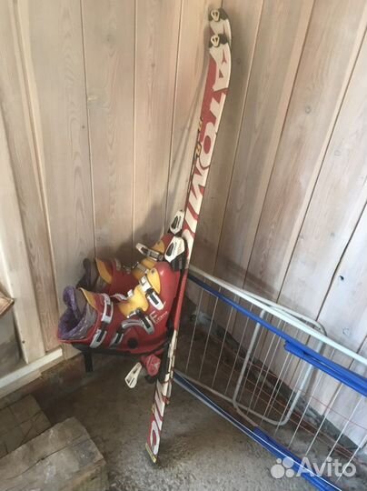 Горные лыжи комплект