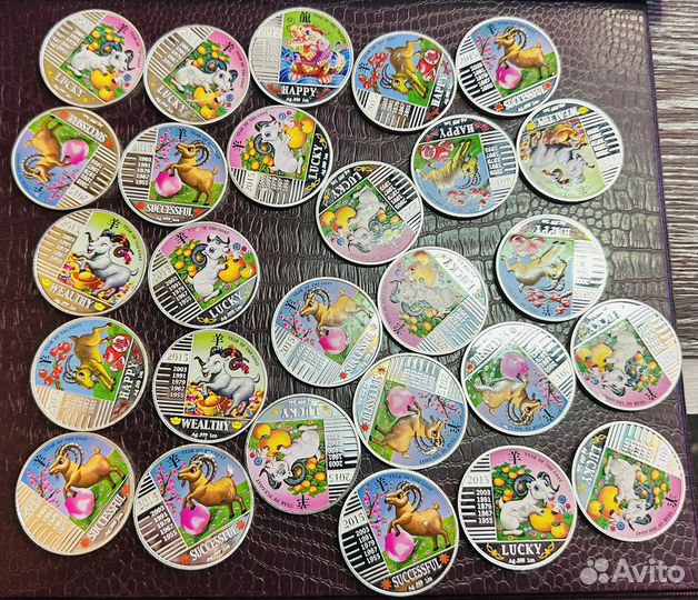 Монета конго Унция серебра 240 франков