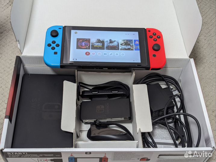 Nintendo Switch 128b прошитый