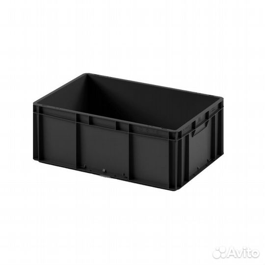 Евроконтейнер EC-6422 (600х400х220 мм) сплошной