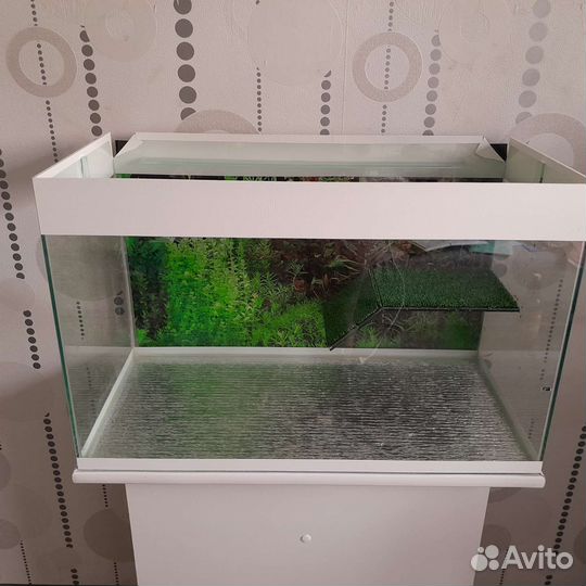 Аквариум с тумбой,75л