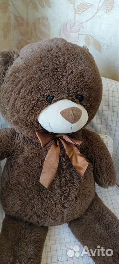 Плюшевый медведь мягкая игрушка 100х45х25см