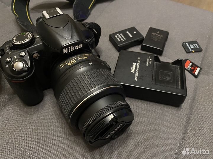 Зеркальный фотоаппарат nikon d3100