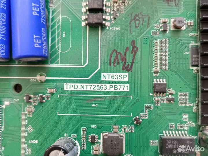Main TPD.NT72563.PB771 NT63SP TCL L32S62FS