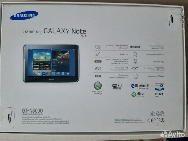 Планшет samsung galaxy note 10.1