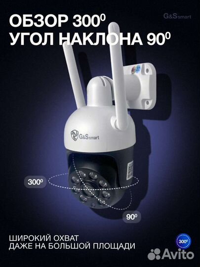 Камера видеонаблюдения wifi уличная